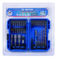 Набор вставок (бит) 1/4", PH, PZ, Hex, Torx, Slotted, сверла, 35 предметов KING TONY 1035MR