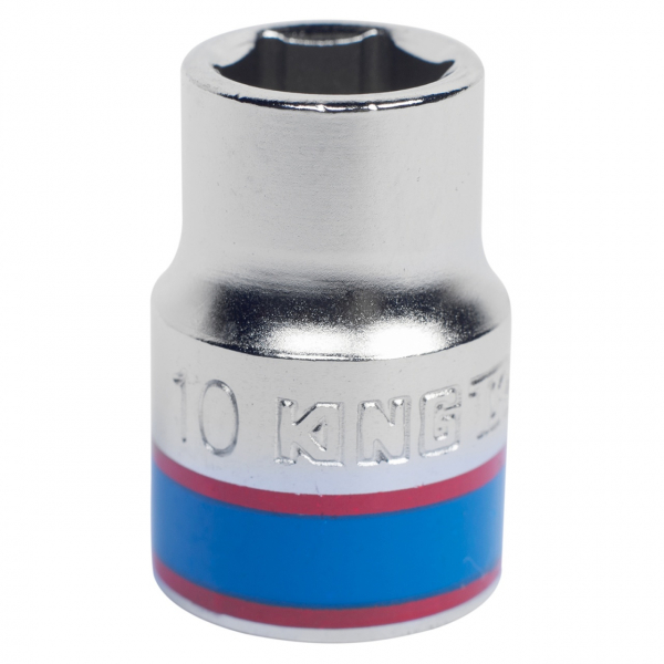 Головка торцевая стандартная шестигранная 3/8", 10 мм KING TONY 333510M
