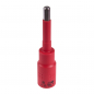 Насадка (бита) торцевая диэлектрическая 1/2", HEX, 8 мм, L = 120 мм KING TONY 4035VE08