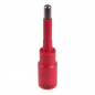 Насадка (бита) торцевая диэлектрическая 1/2", HEX, 8 мм, L = 120 мм KING TONY 4035VE08
