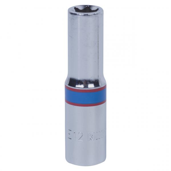 Головка торцевая TORX Е-стандарт 3/8", E12, L = 63 мм KING TONY 327512M