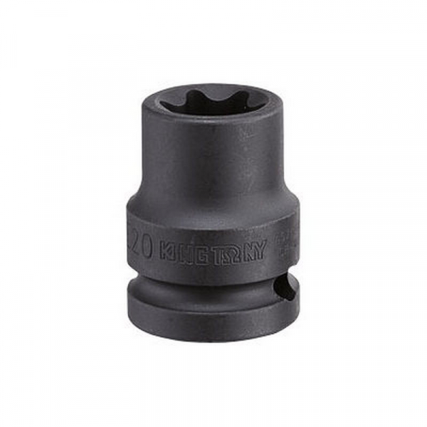 Головка торцевая ударная TORX Е-стандарт 3/4", E24, L = 56 мм KING TONY 657524M