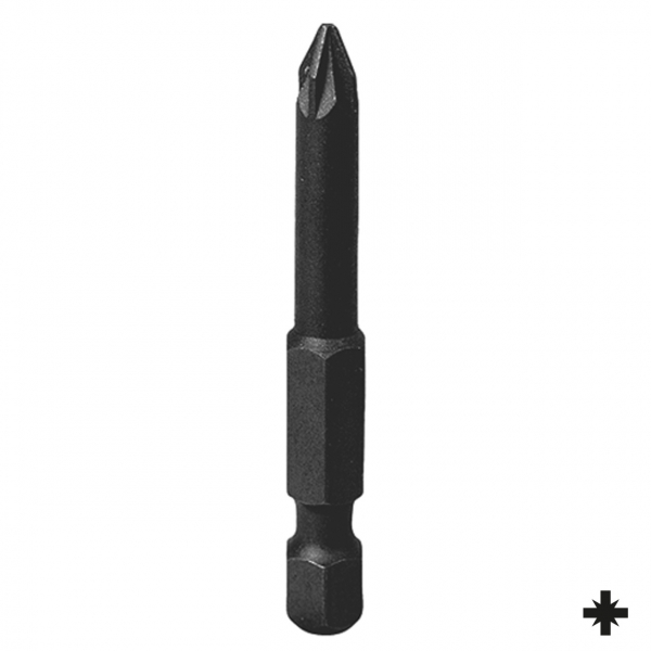 Вставка (бита) торцевая 1/4", Pozidriv, PZ1, L = 50 мм, для шуруповерта KING TONY 715001Z